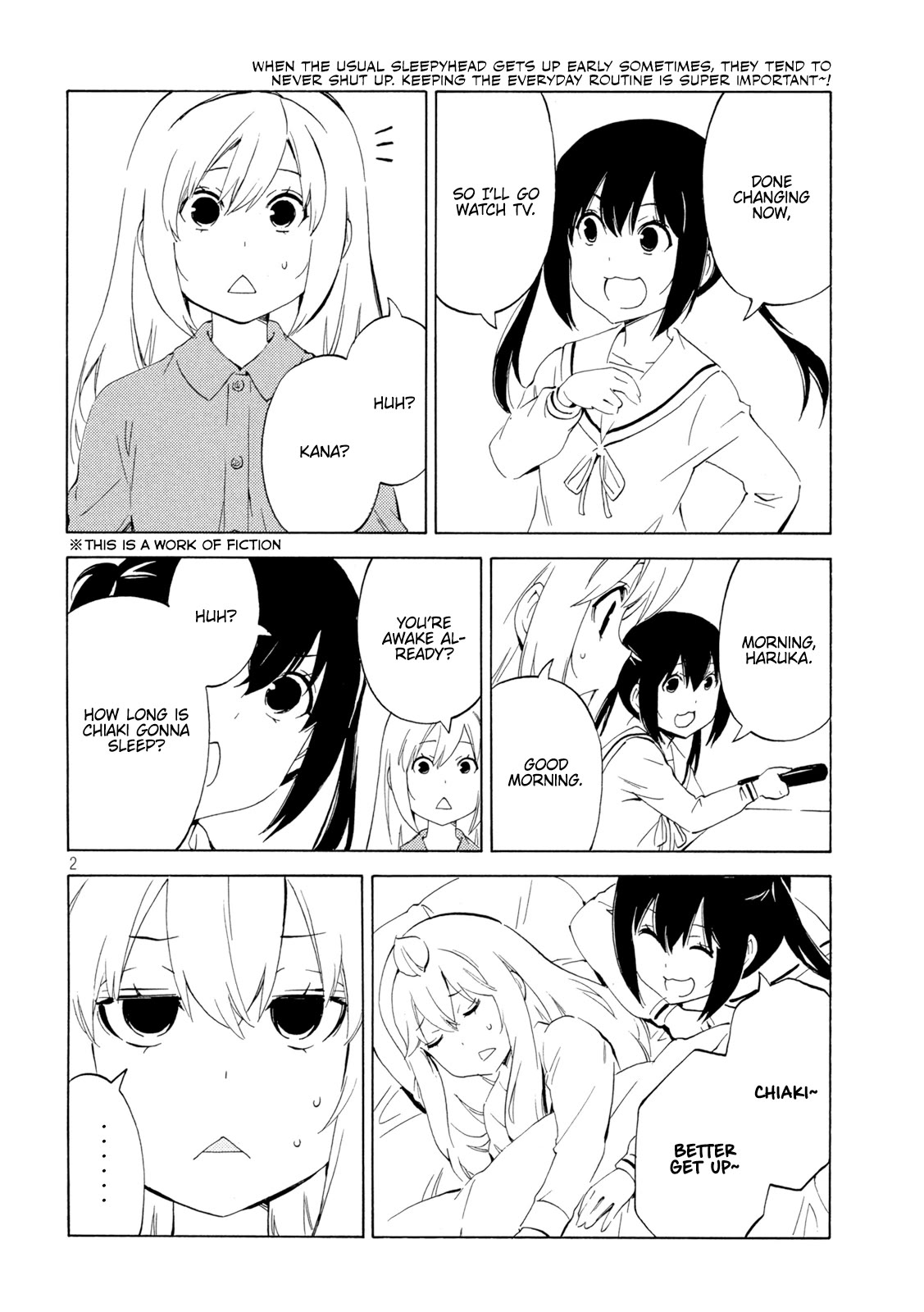 Minami-ke Chapter 461 page 2 - Chapter 461: Waking up early