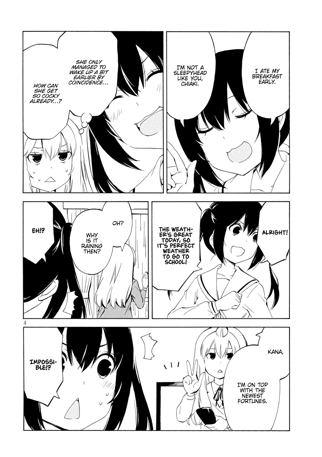 Minami-ke Chapter 461 page 4 - Chapter 461: Waking up early