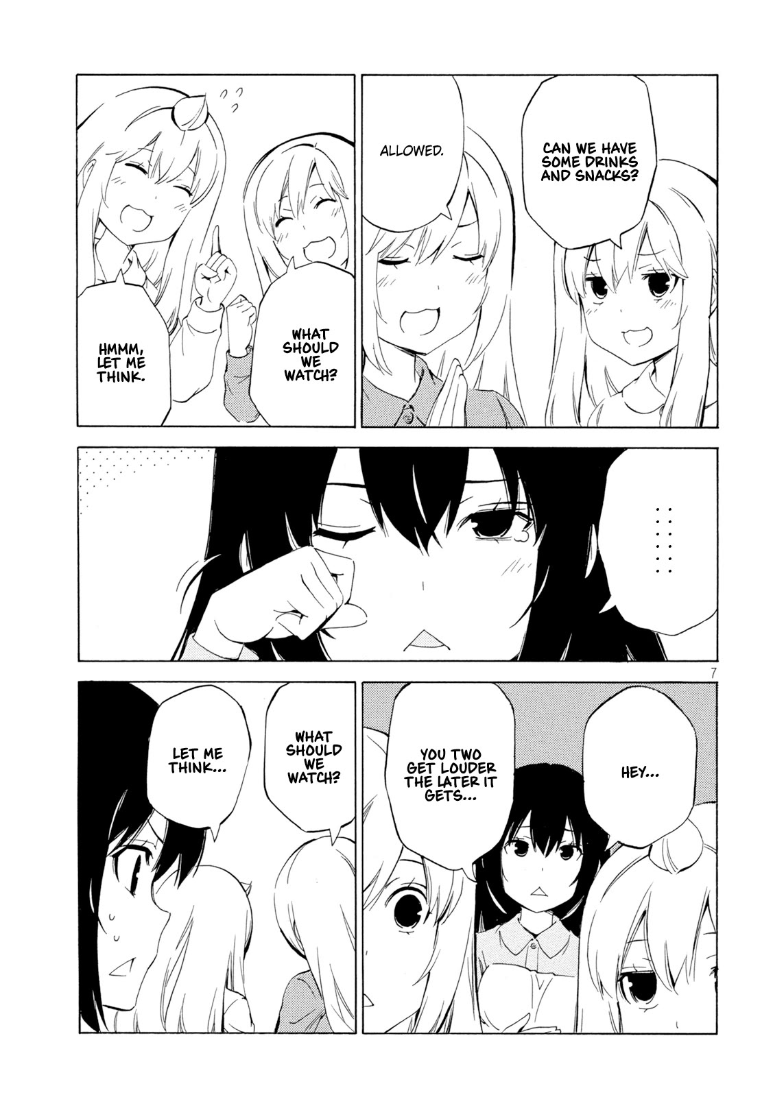 Minami-ke Chapter 461 page 7 - Chapter 461: Waking up early