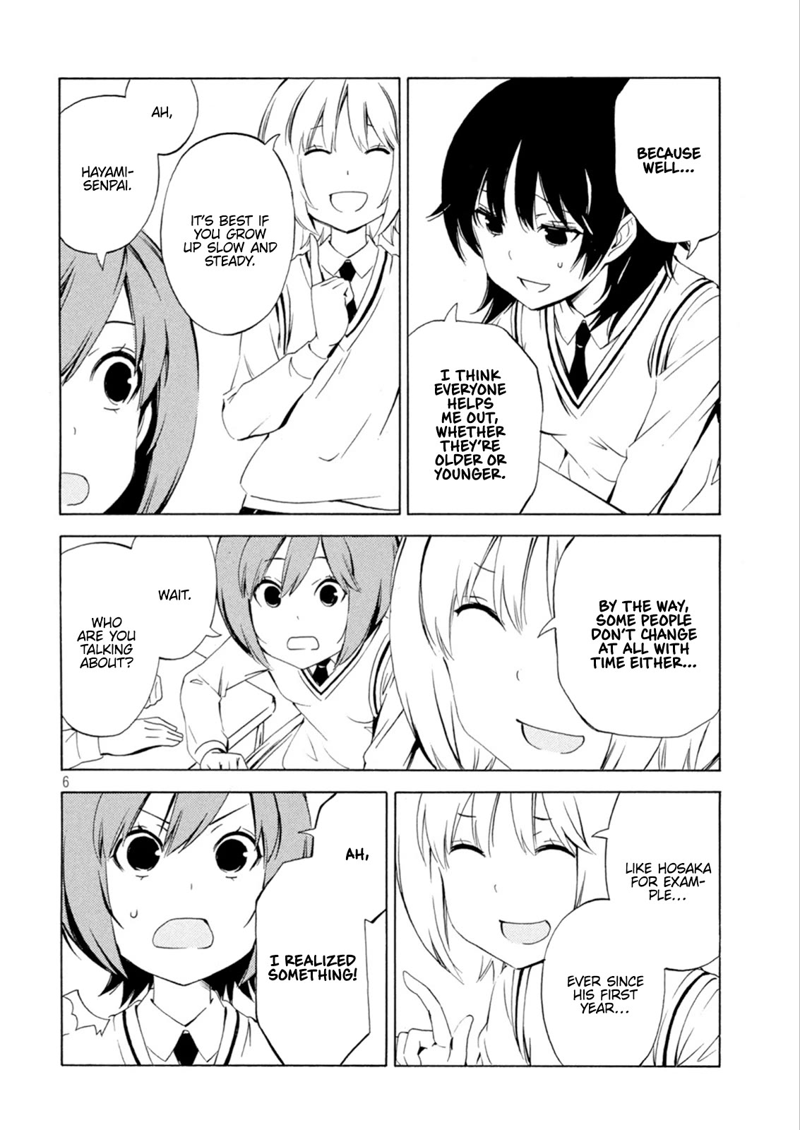 Minami-ke Chapter 462 page 6 - Chapter 462: Because we're older