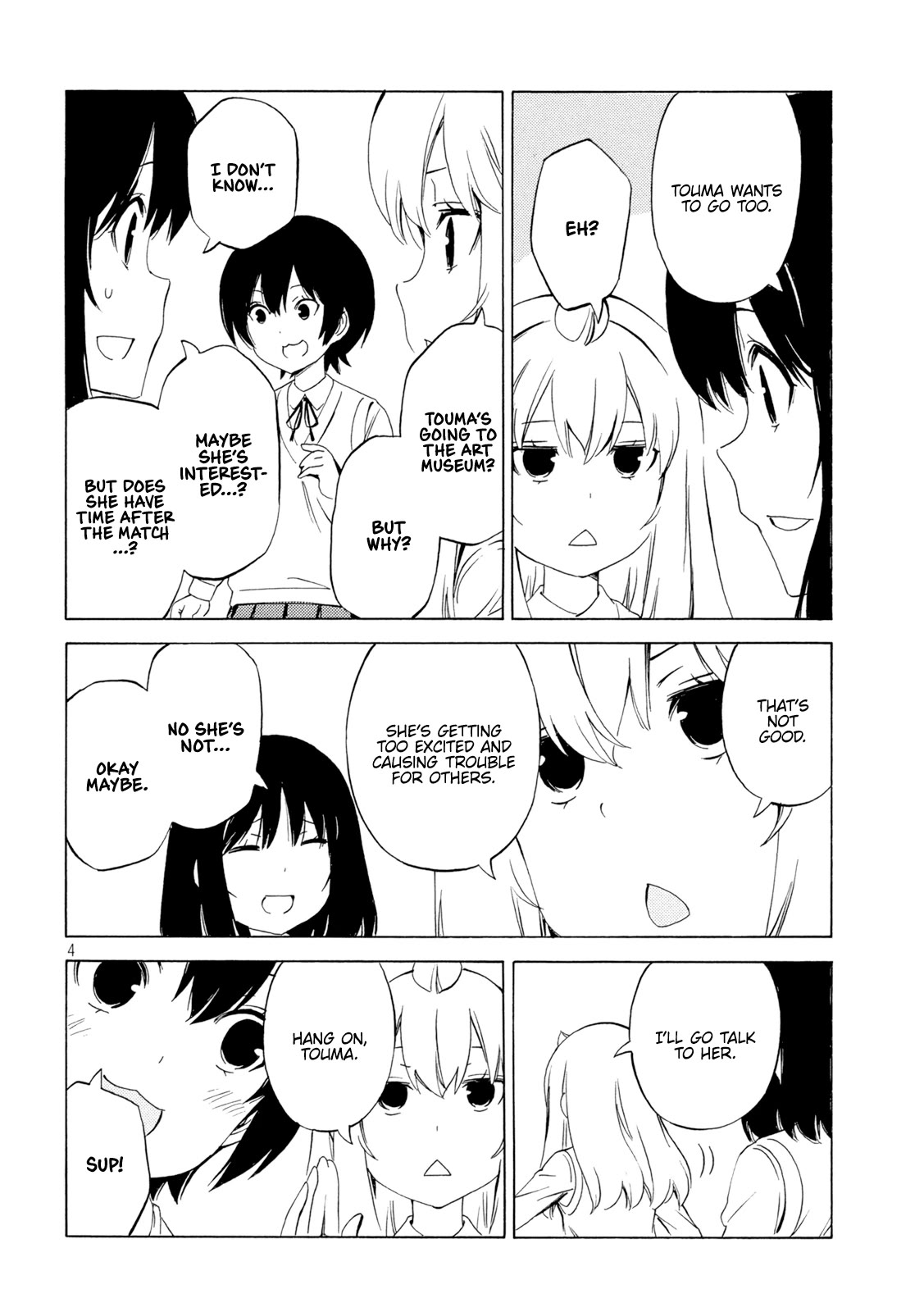 Minami-ke Chapter 464 page 4 - Chapter 464: Leave it to me