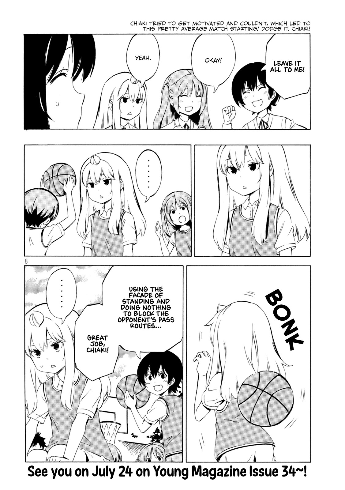 Minami-ke Chapter 464 page 8 - Chapter 464: Leave it to me