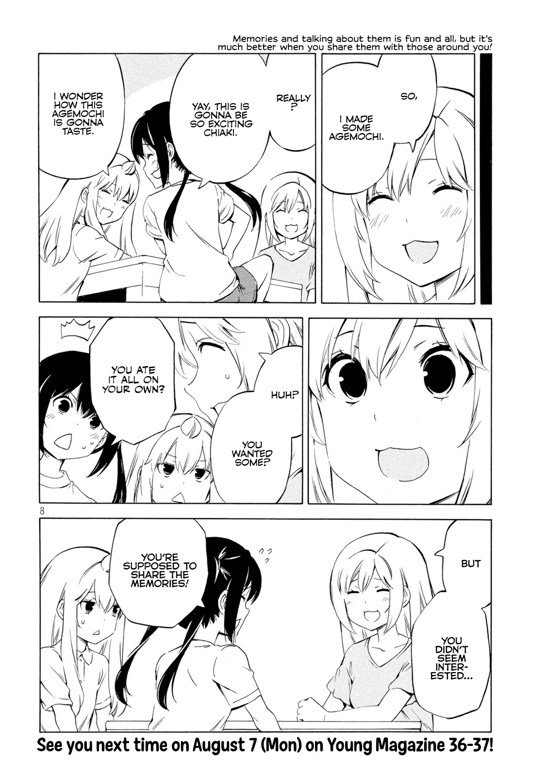 Minami-ke Chapter 465 page 8 - Chapter 465: Memories
