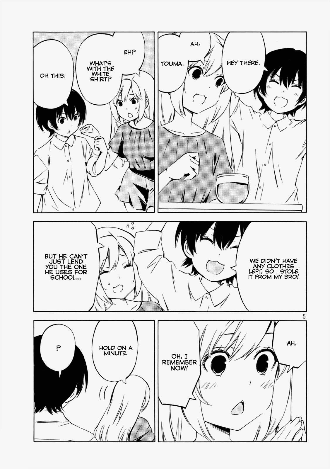 Minami-ke Chapter 466 page 5 - Chapter 466: No spares
