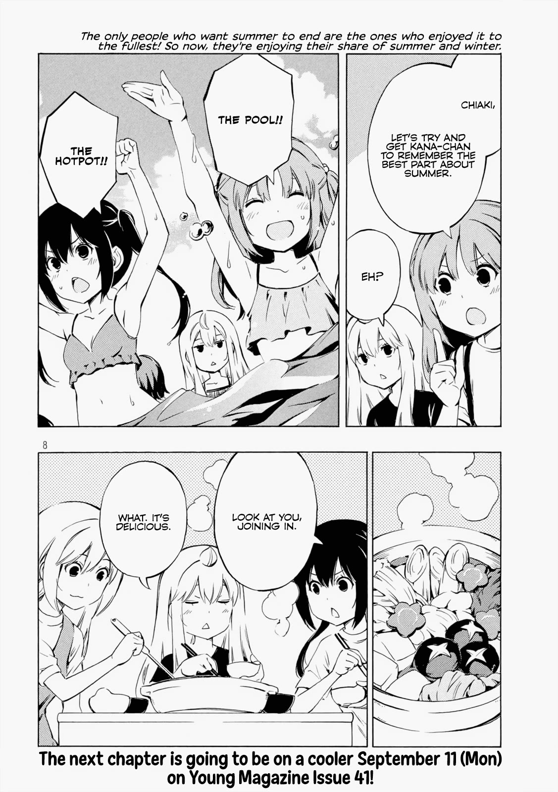 Minami-ke Chapter 467 page 8 - Chapter 467: Move on to the next