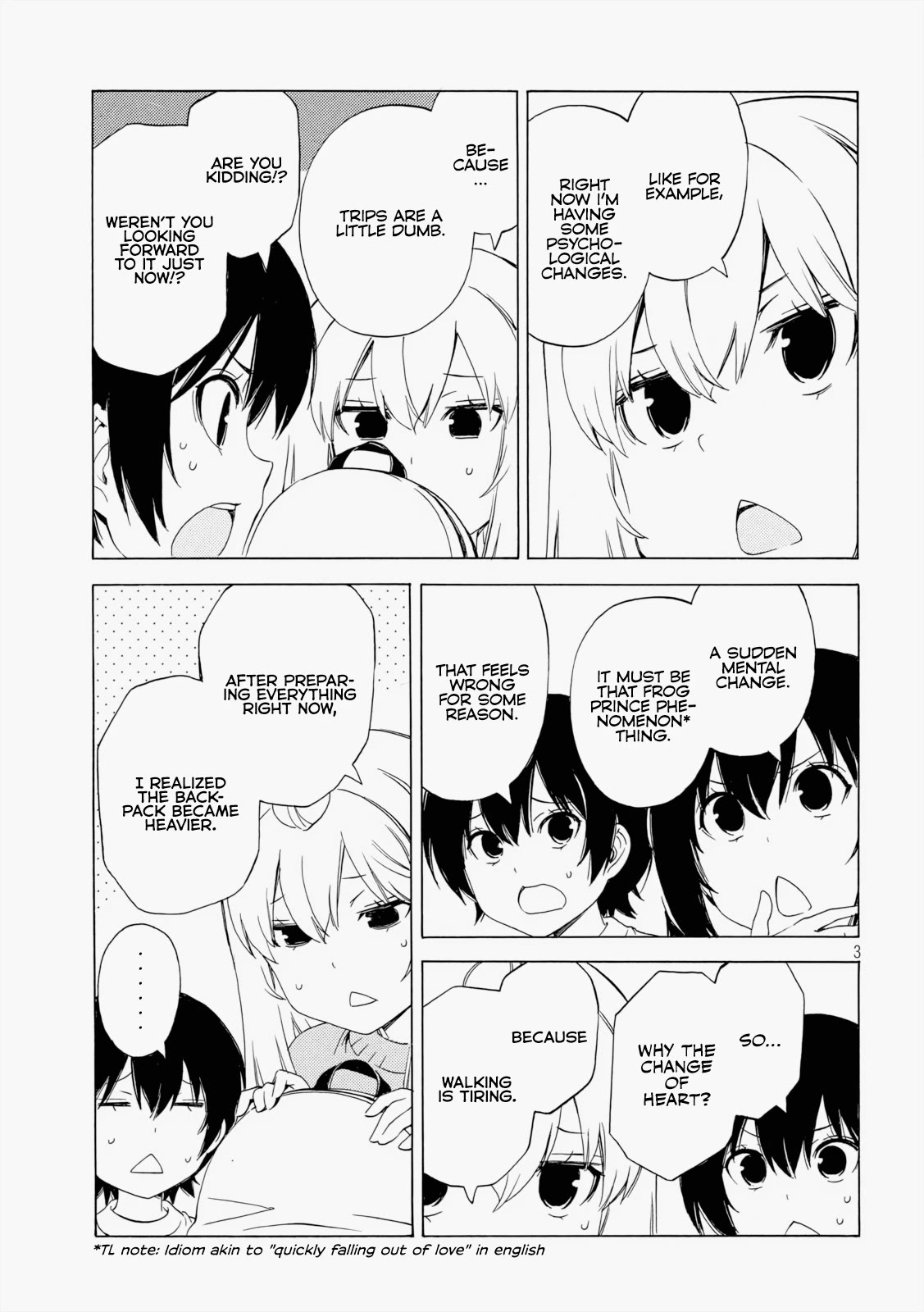 Minami-ke Chapter 469 page 3 - Chapter 469: Useless stuff
