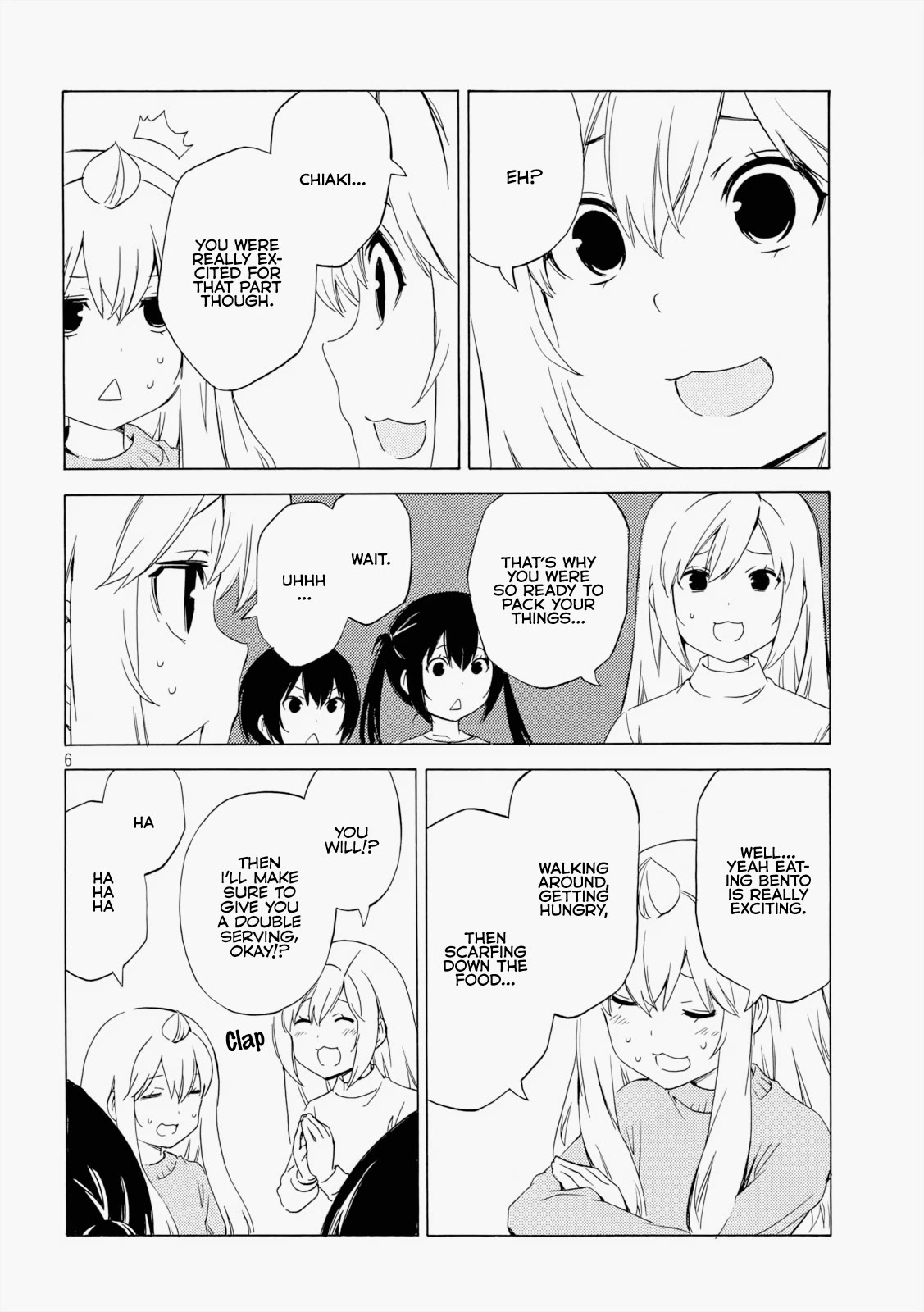 Minami-ke Chapter 469 page 6 - Chapter 469: Useless stuff