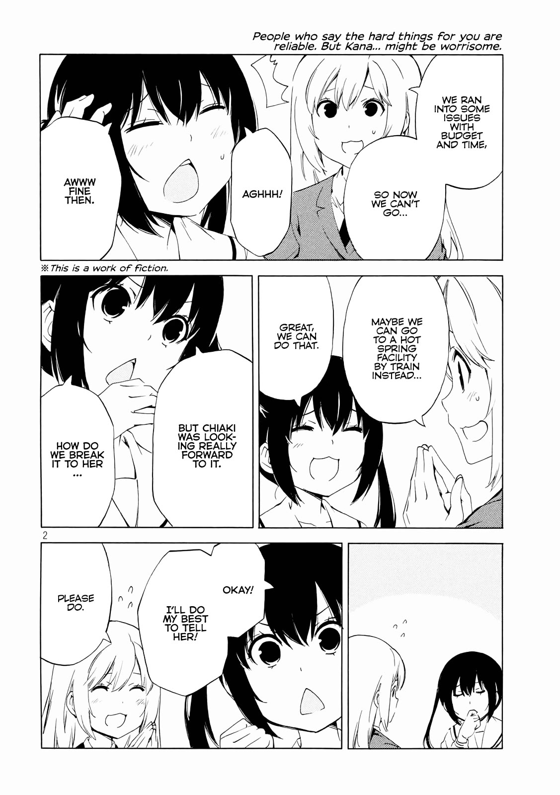 Minami-ke Chapter 471 page 2 - Chapter 471: Nice hot water
