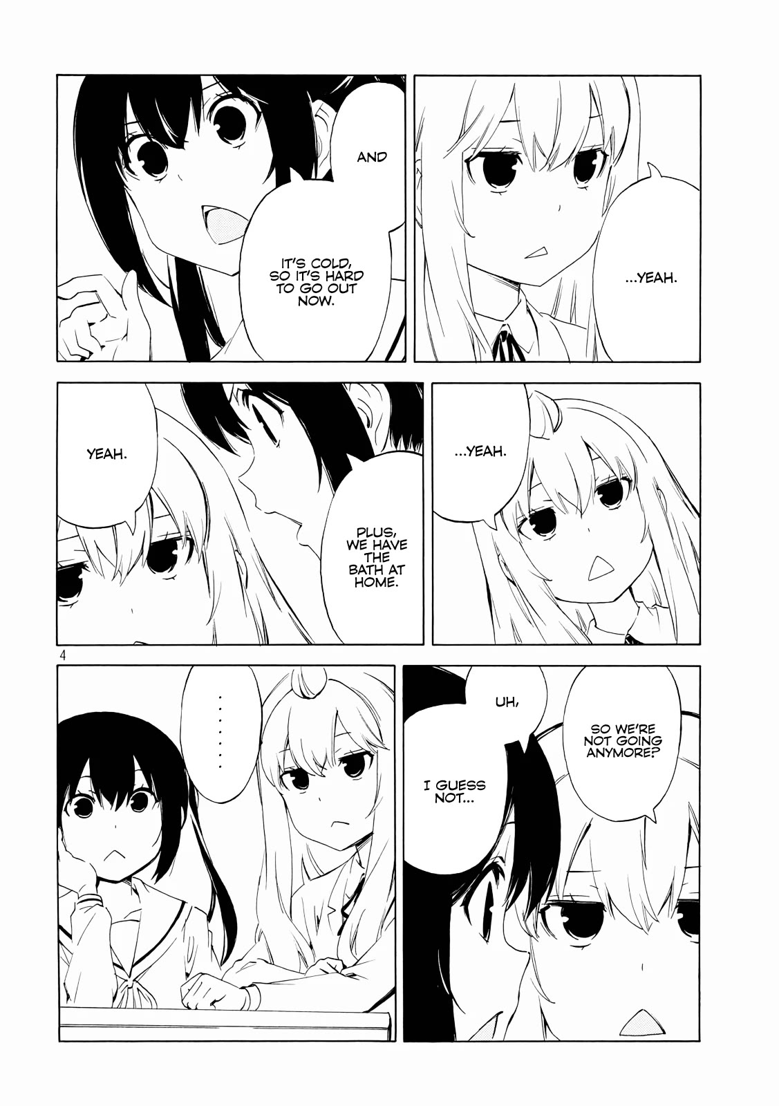 Minami-ke Chapter 471 page 4 - Chapter 471: Nice hot water