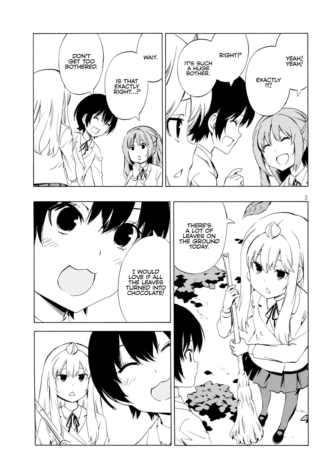 Minami-ke Chapter 472 page 3 - Chapter 472: Tummy growling