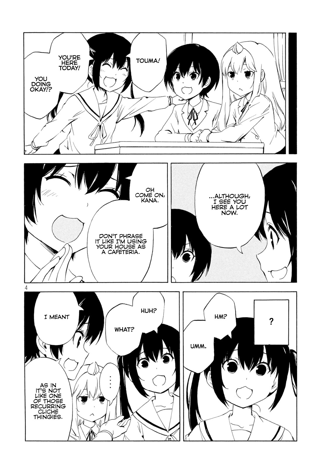 Minami-ke Chapter 472 page 4 - Chapter 472: Tummy growling