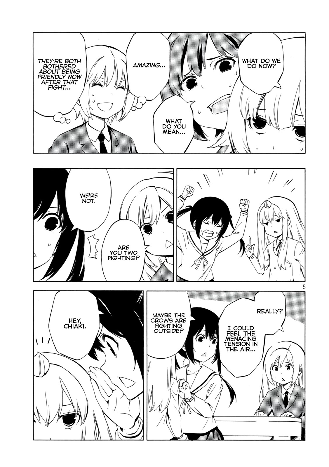 Minami-ke Chapter 473 page 5 - Chapter 473: Fight?