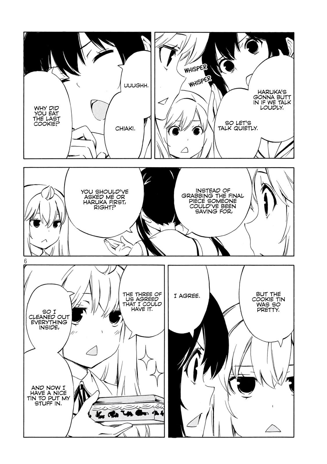 Minami-ke Chapter 473 page 6 - Chapter 473: Fight?