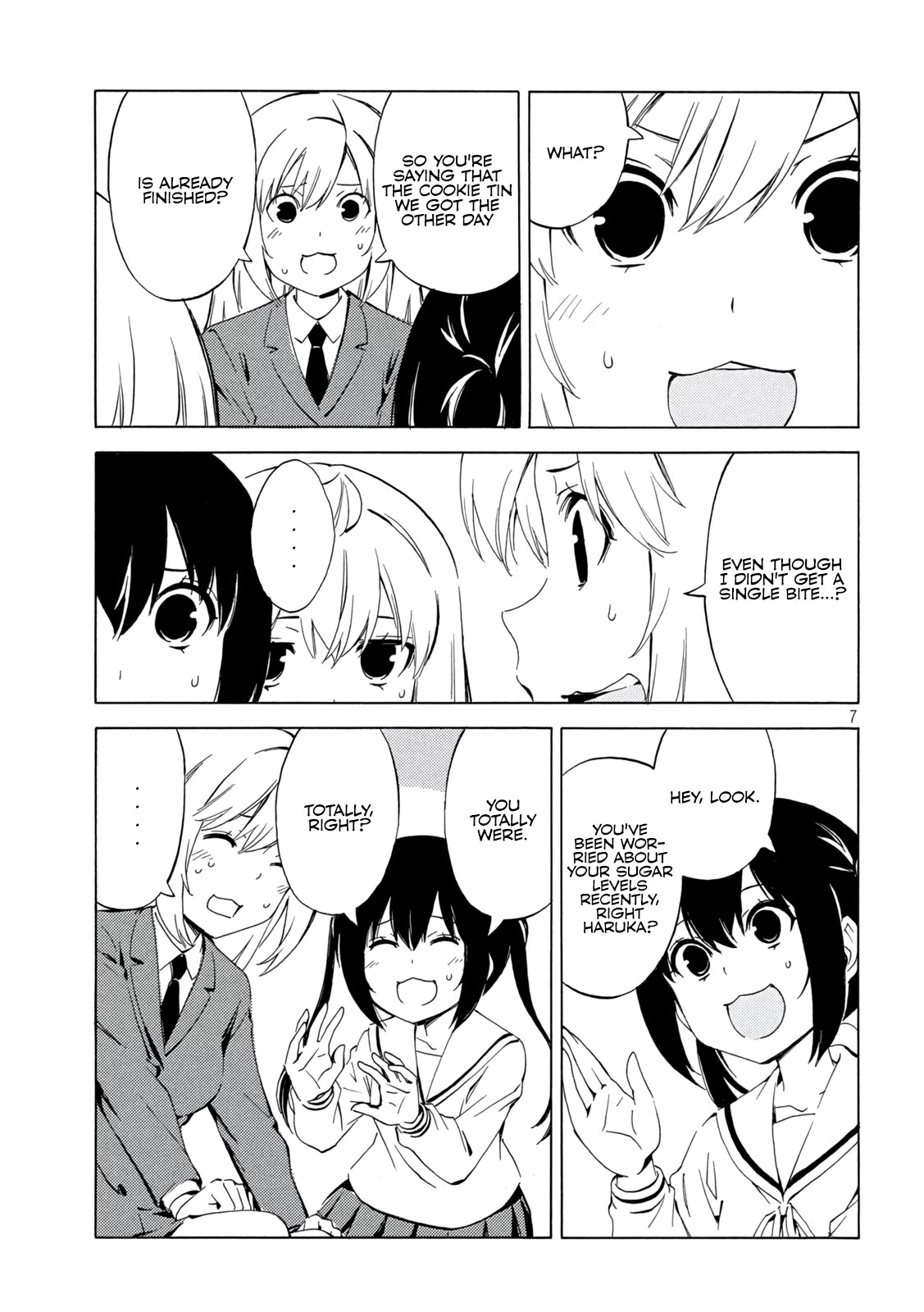 Minami-ke Chapter 473 page 7 - Chapter 473: Fight?