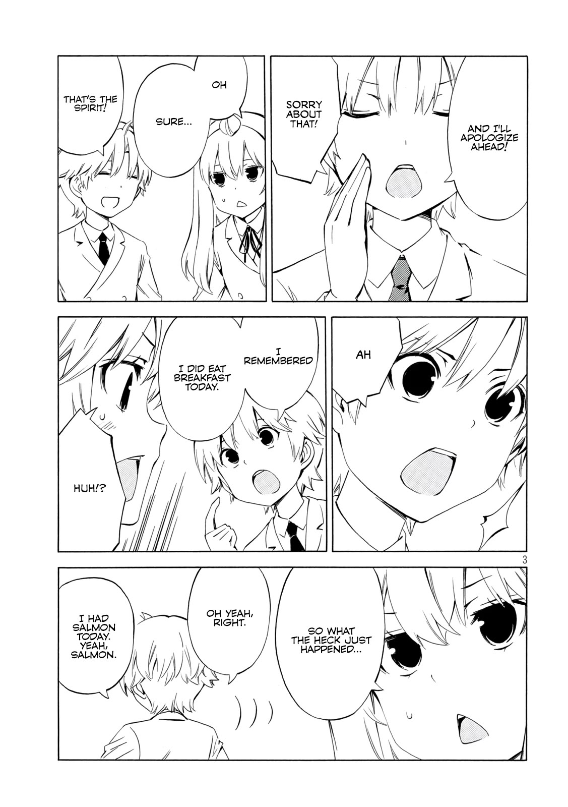Minami-ke Chapter 474 page 3 - Chapter 474: Insane pass