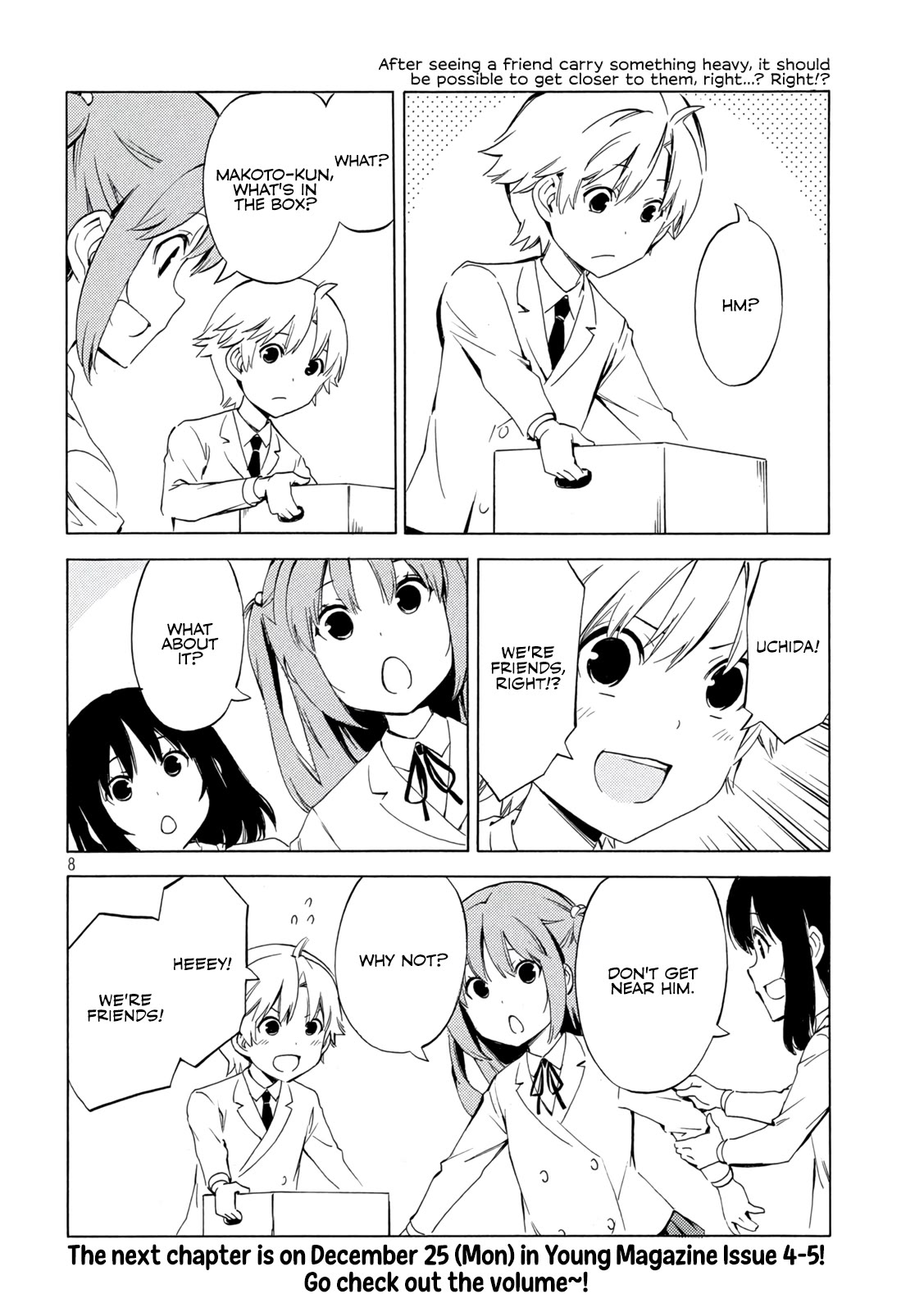 Minami-ke Chapter 474 page 8 - Chapter 474: Insane pass