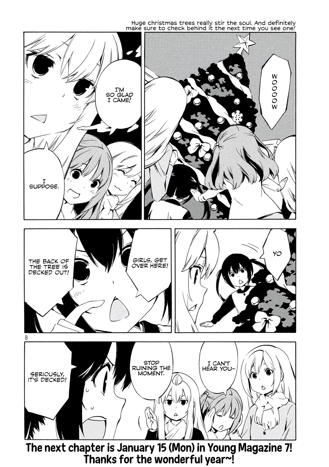Minami-ke Chapter 475 page 8 - Chapter 475: Ally of Christmas
