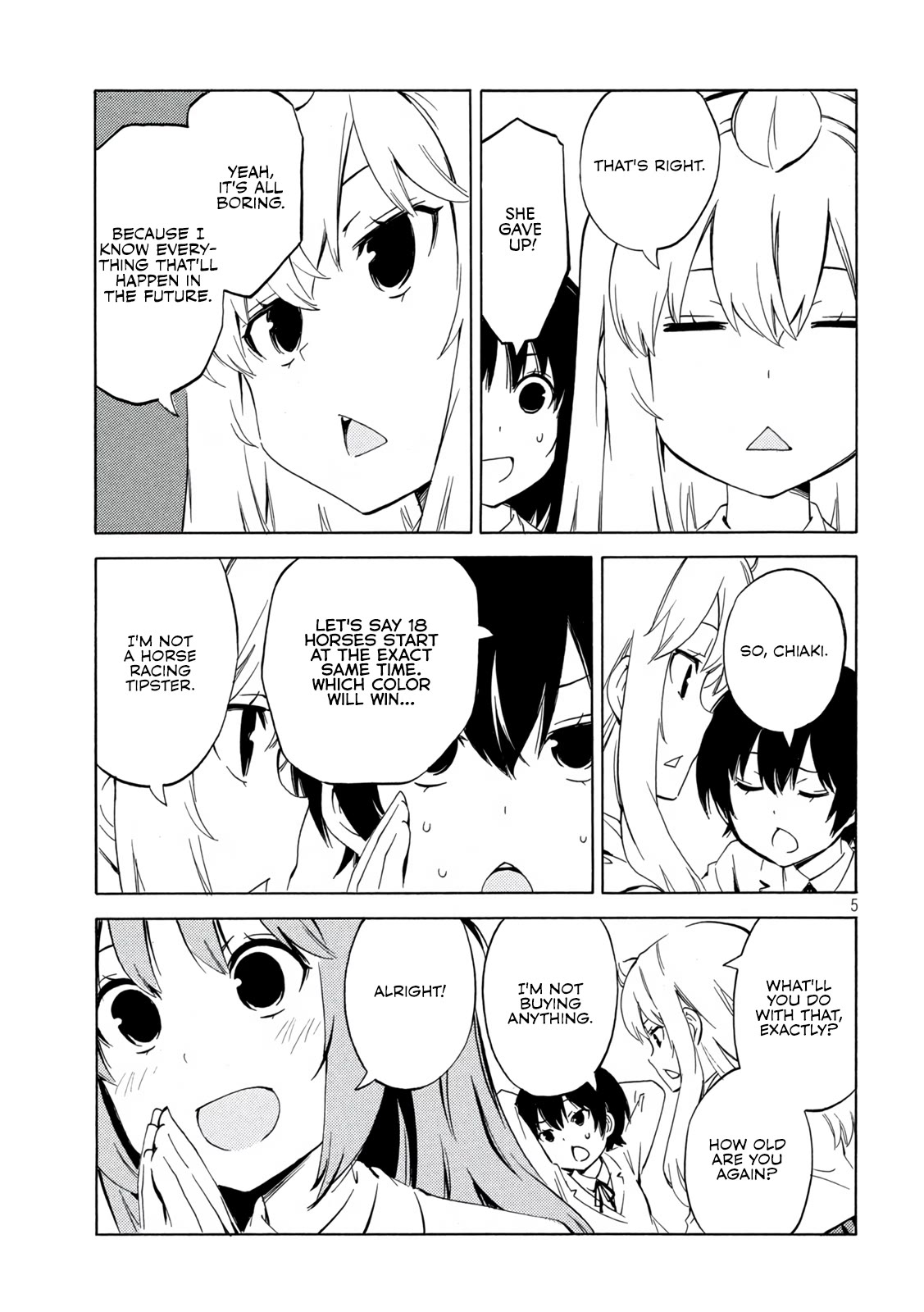 Minami-ke Chapter 476 page 5 - Chapter 476: Because I Thought so