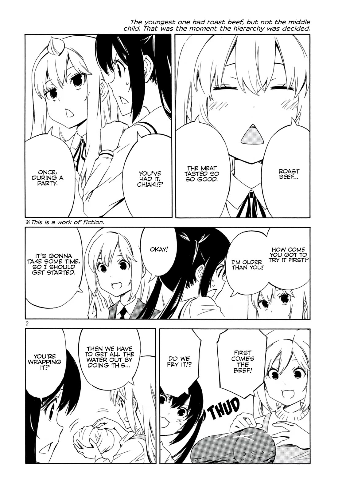 Minami-ke Chapter 477 page 2 - Chapter 477: Roast Beef