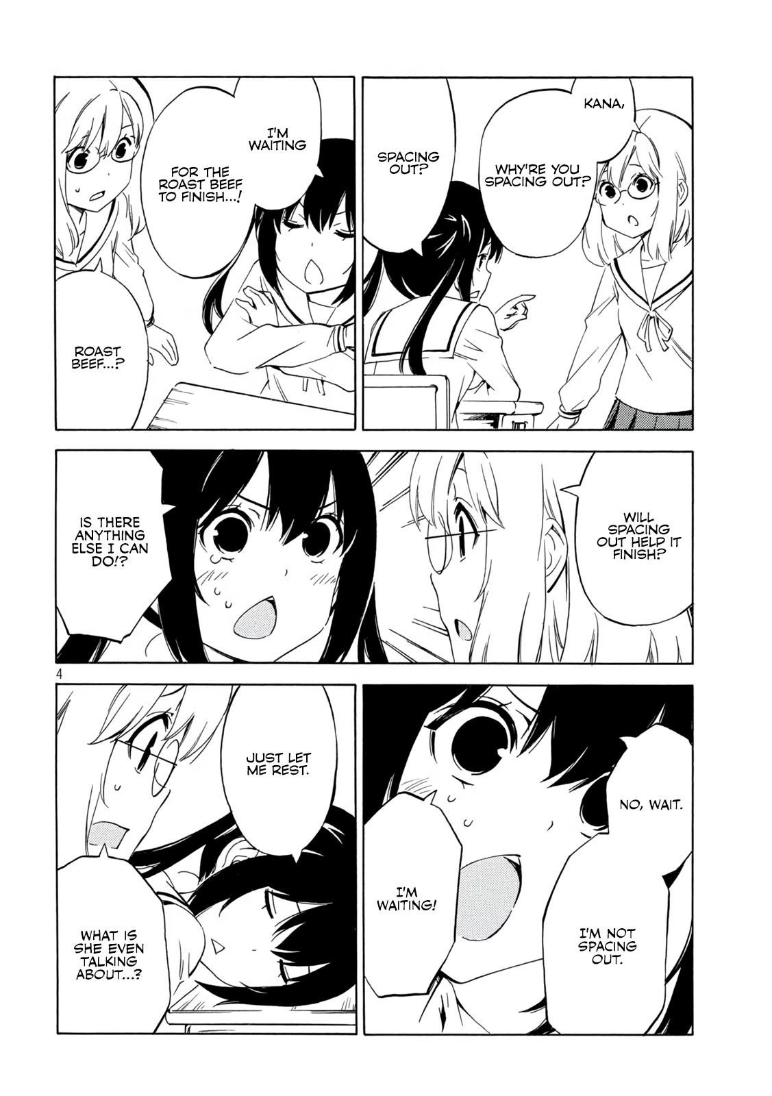Minami-ke Chapter 477 page 4 - Chapter 477: Roast Beef