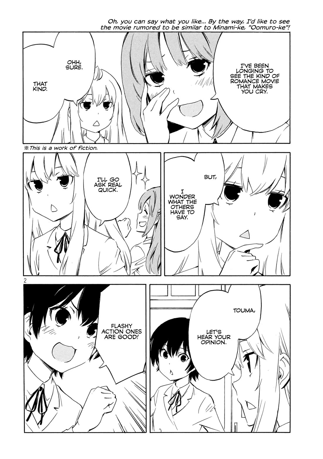 Minami-ke Chapter 479 page 2 - Chapter 479: Let's Watch
