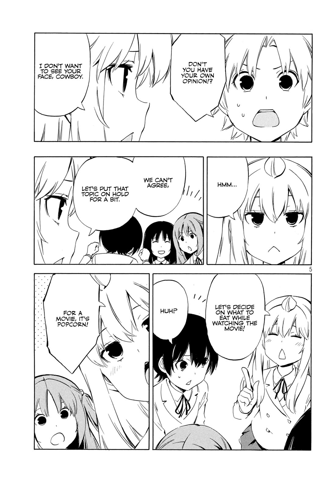 Minami-ke Chapter 479 page 5 - Chapter 479: Let's Watch