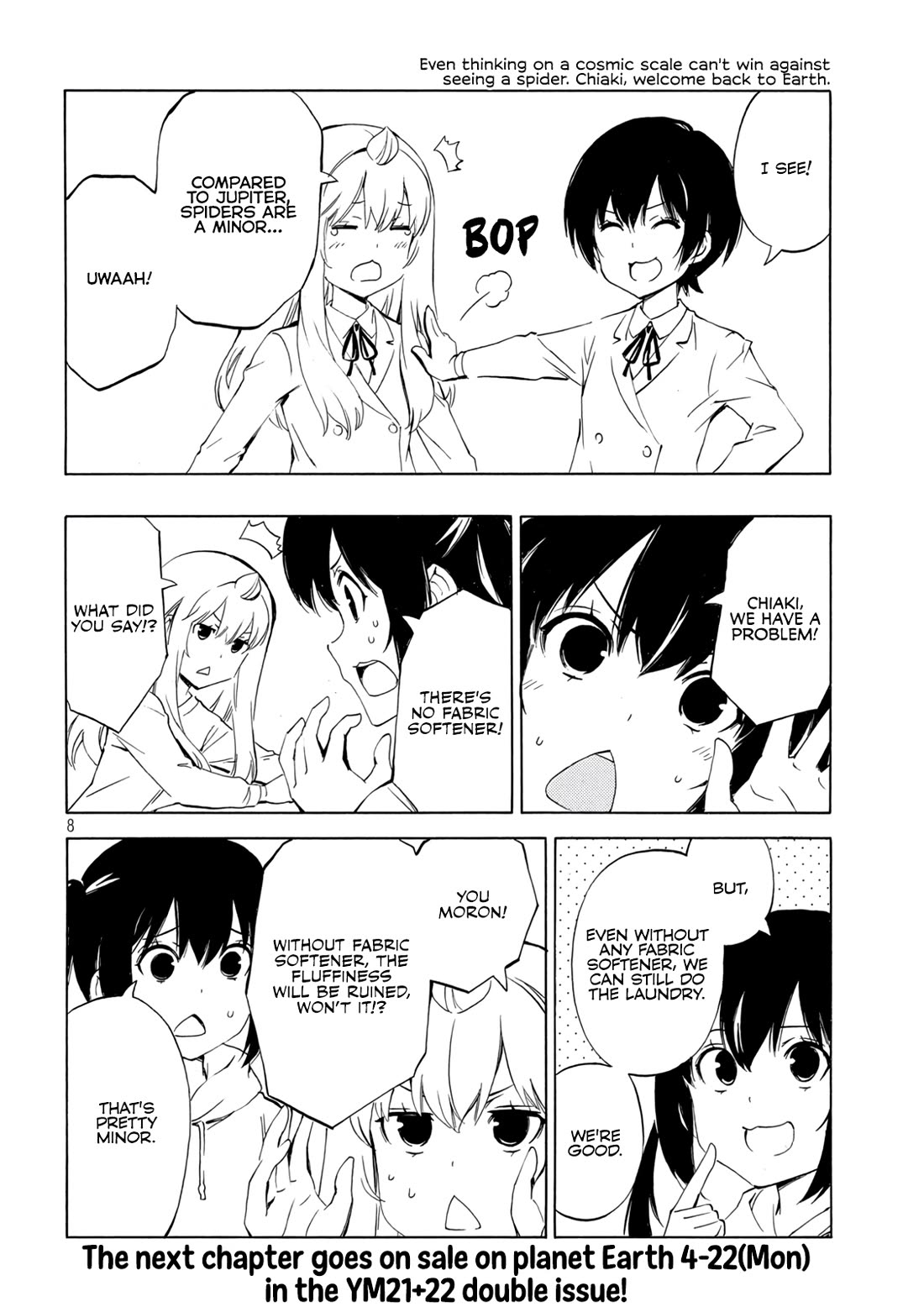 Minami-ke Chapter 482 page 8 - Chapter 482: Within reach