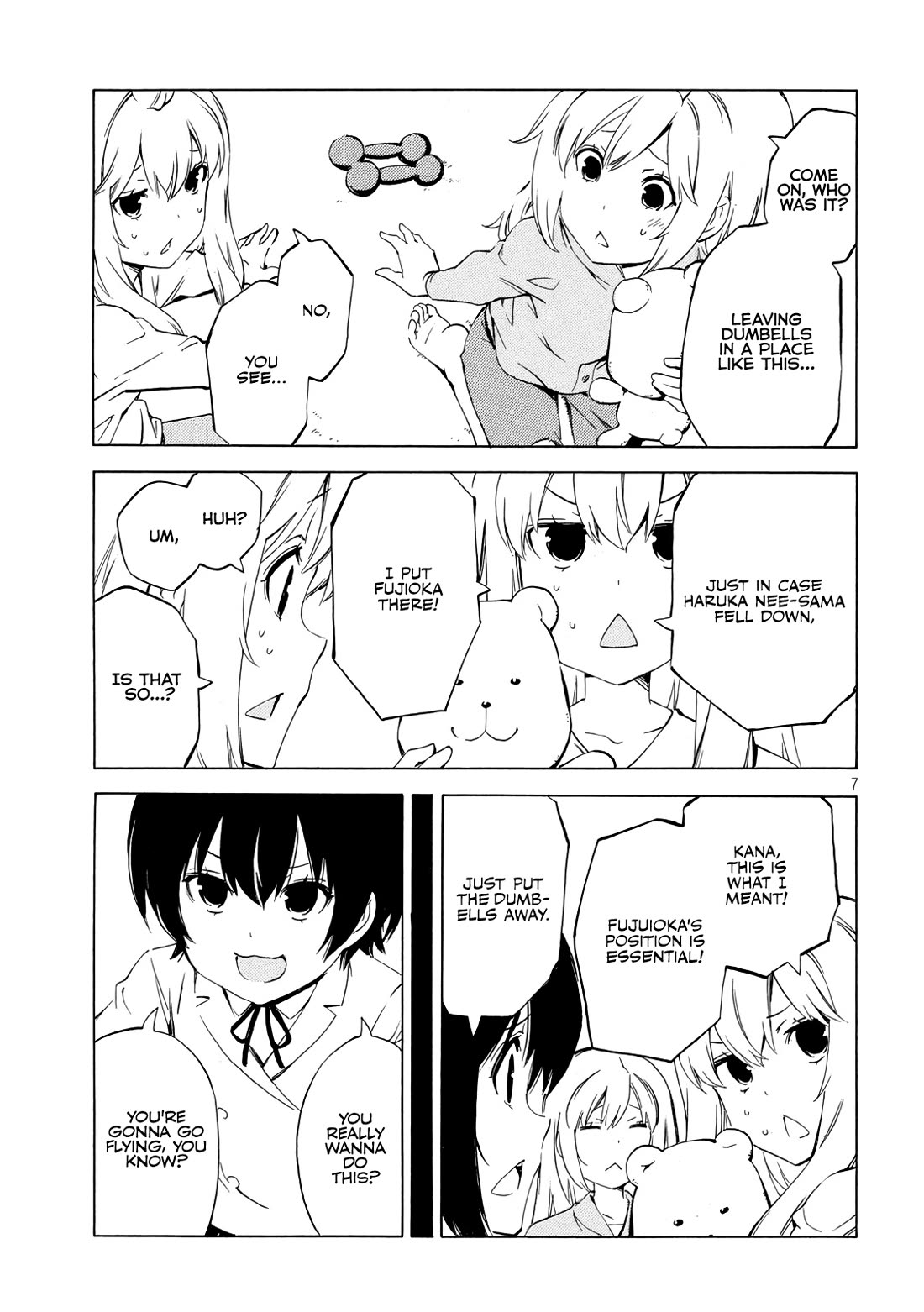 Minami-ke Chapter 483 page 7 - Chapter 483: Just in Case