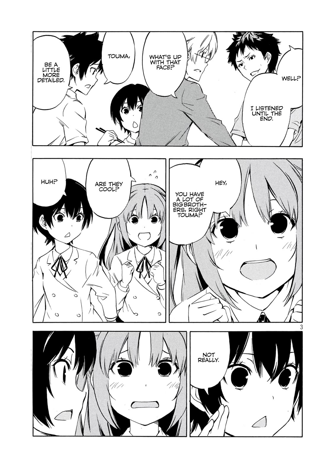 Minami-ke Chapter 484 page 3 - Chapter 484: Disillusioned