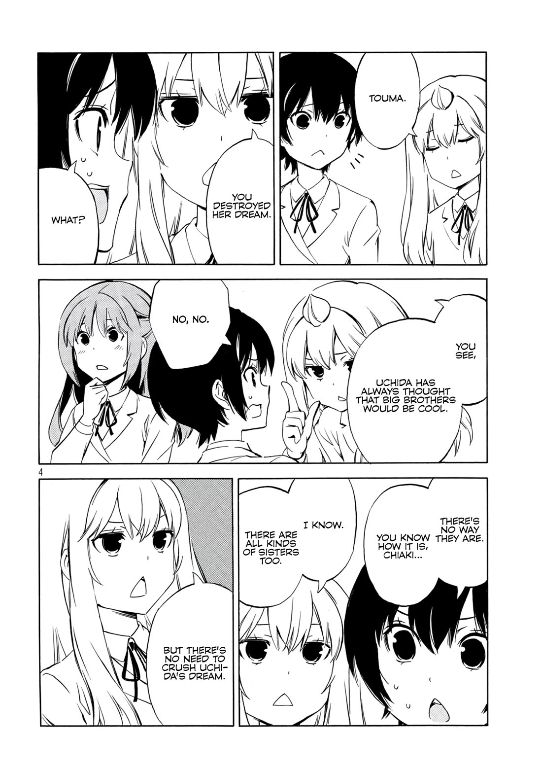Minami-ke Chapter 484 page 4 - Chapter 484: Disillusioned