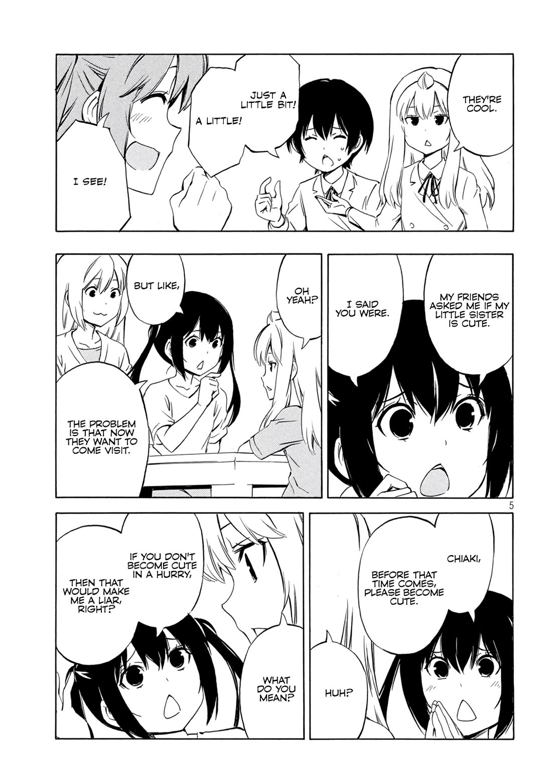 Minami-ke Chapter 484 page 5 - Chapter 484: Disillusioned