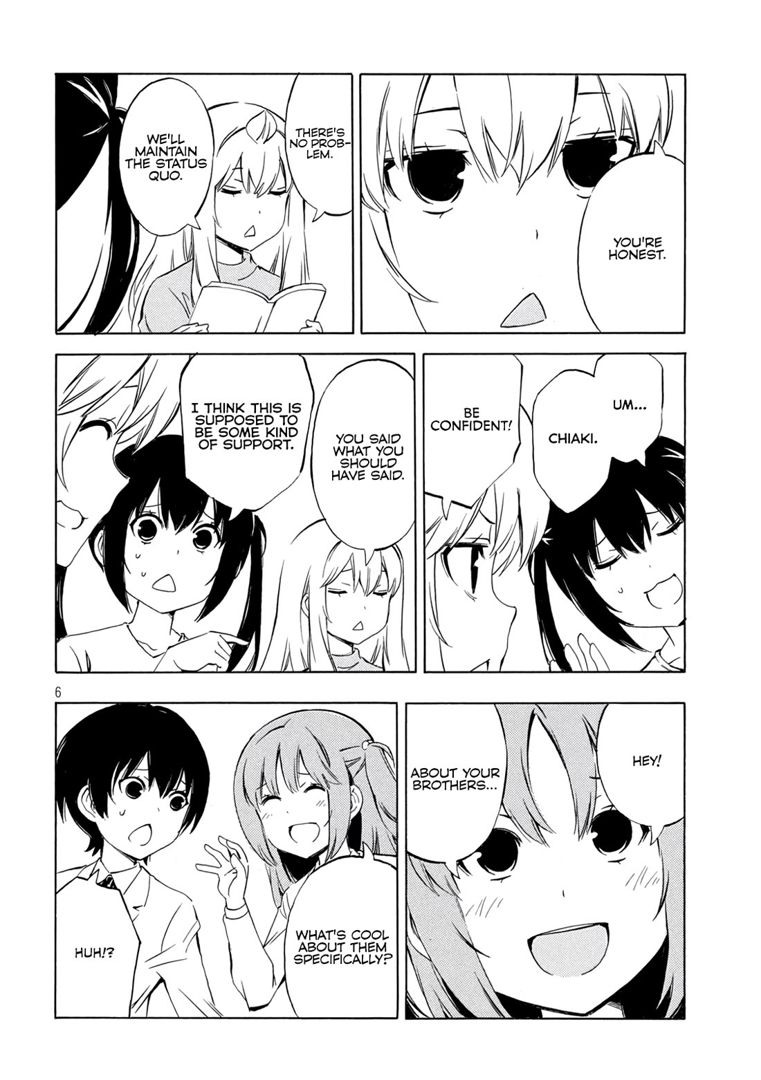 Minami-ke Chapter 484 page 6 - Chapter 484: Disillusioned