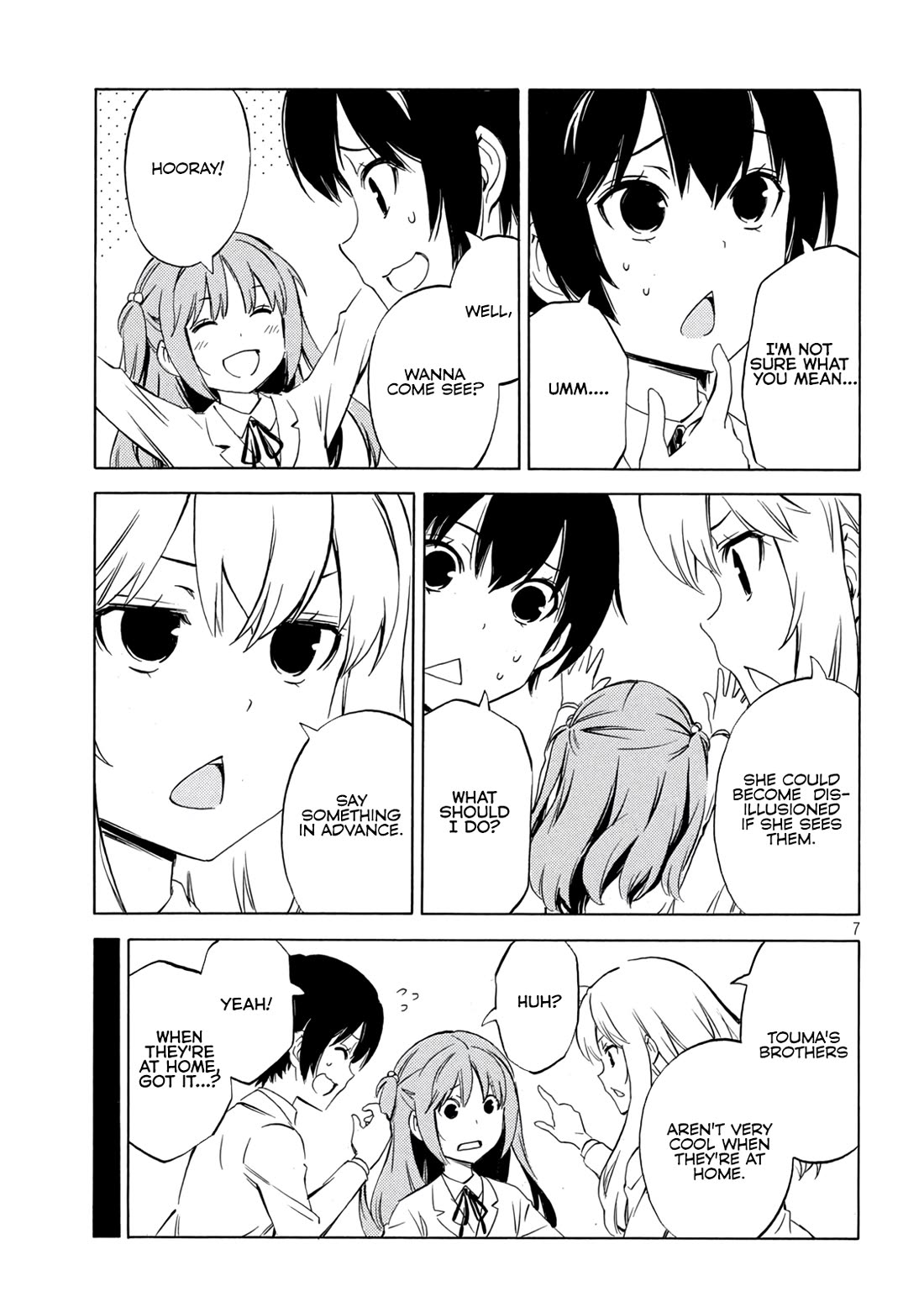 Minami-ke Chapter 484 page 7 - Chapter 484: Disillusioned
