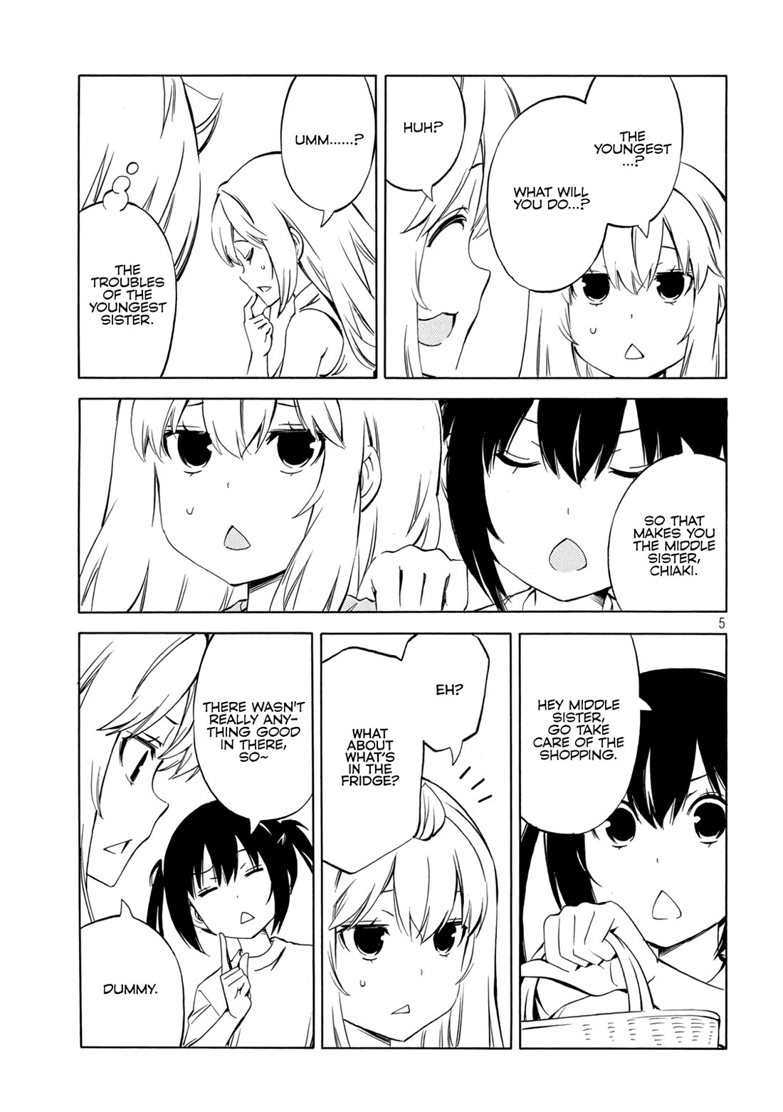 Minami-ke Chapter 485 page 6 - Chapter 485: I'll do it