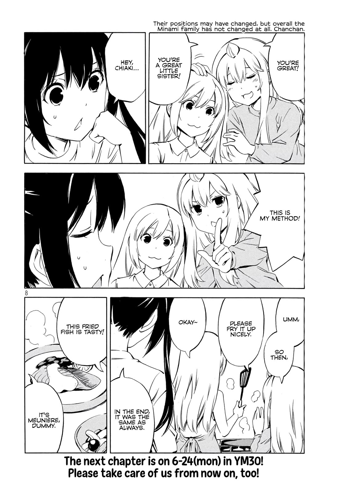 Minami-ke Chapter 485 page 9 - Chapter 485: I'll do it