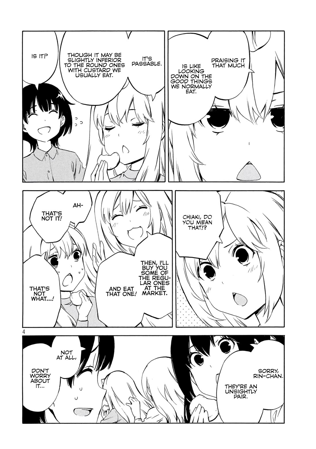Minami-ke Chapter 486 page 4 - Chapter 486: The Round Ones with Custard
