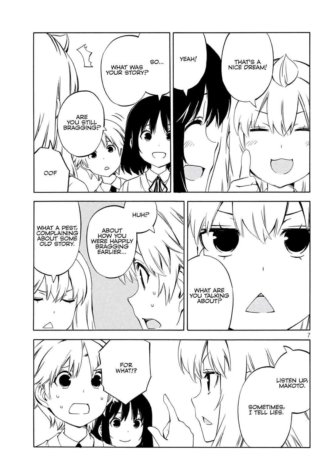 Minami-ke Chapter 486 page 7 - Chapter 486: The Round Ones with Custard