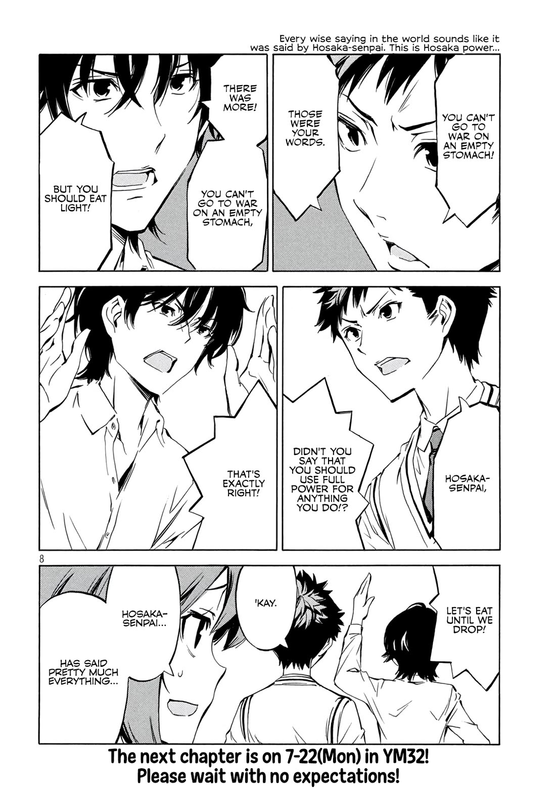 Minami-ke Chapter 487 page 8 - Chapter 487: It was said