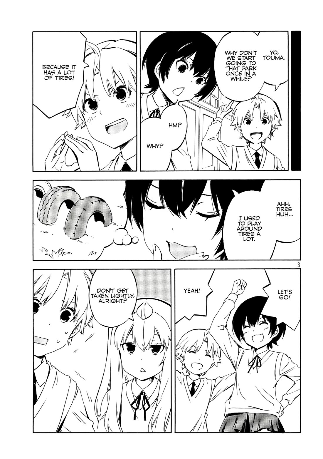 Minami-ke Chapter 488 page 3 - Chapter 488: Away Game