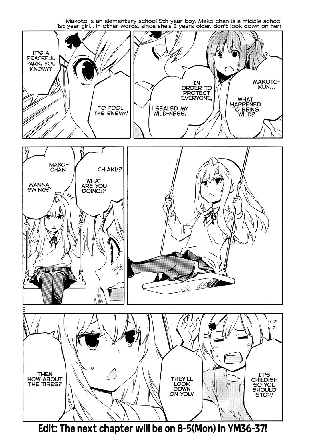 Minami-ke Chapter 488 page 8 - Chapter 488: Away Game