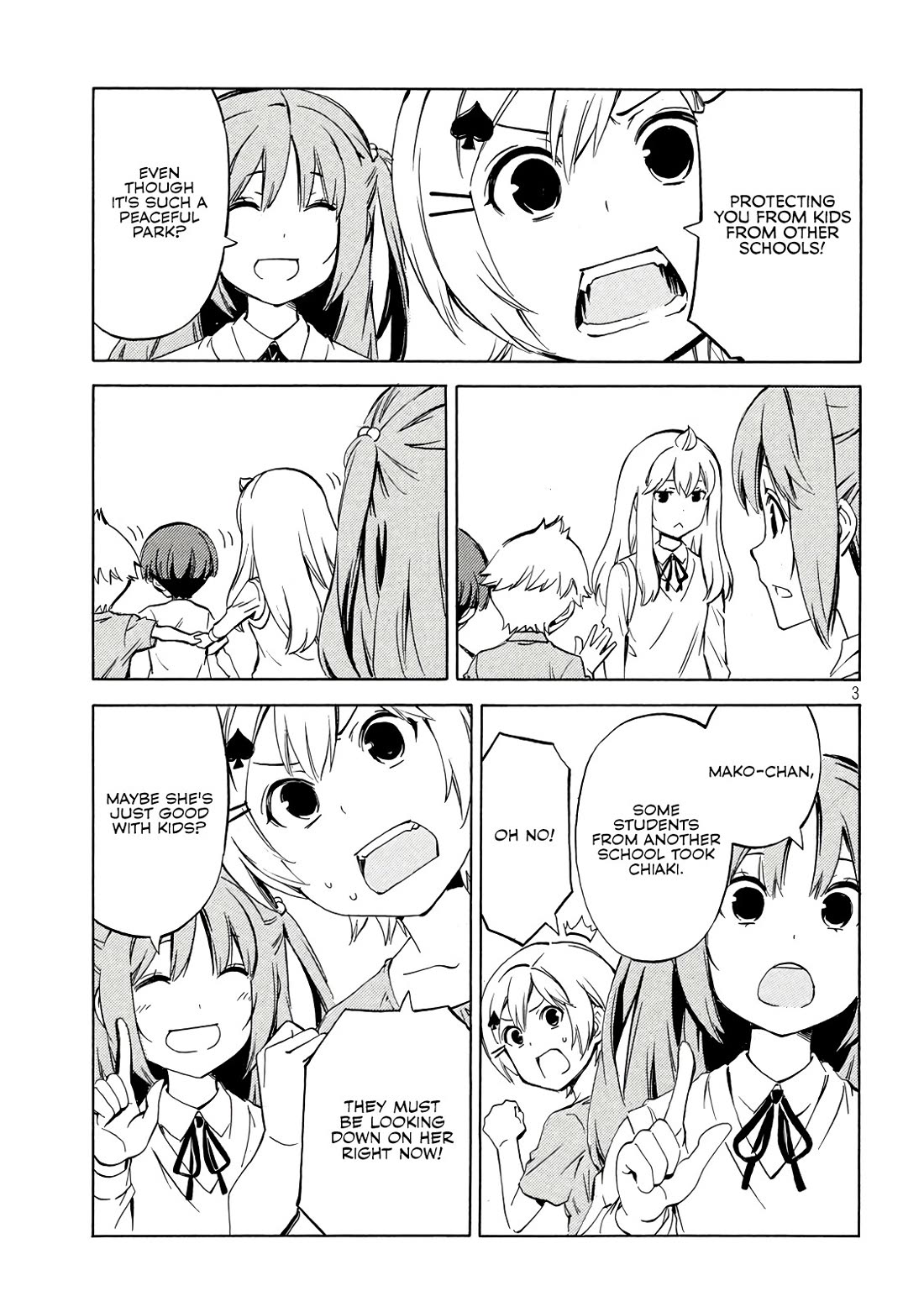 Minami-ke Chapter 489 page 3 - Chapter 489: Going Across