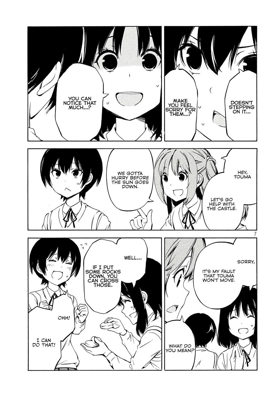 Minami-ke Chapter 489 page 7 - Chapter 489: Going Across