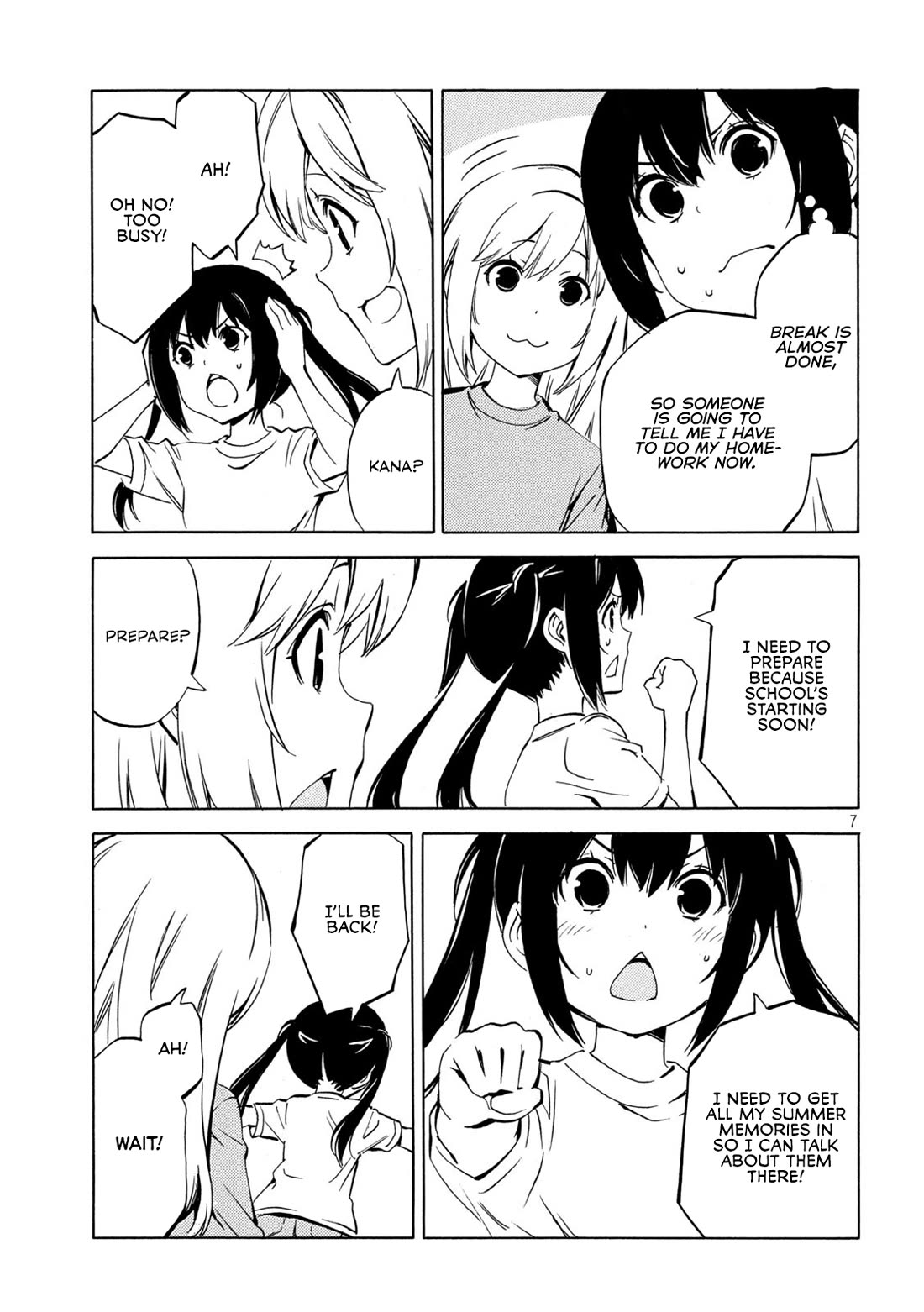 Minami-ke Chapter 491 page 7 - Chapter 491: What did you do?