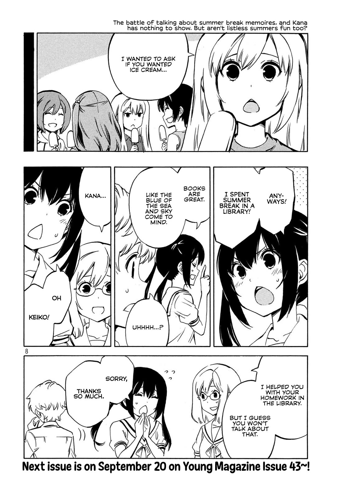 Minami-ke Chapter 491 page 8 - Chapter 491: What did you do?