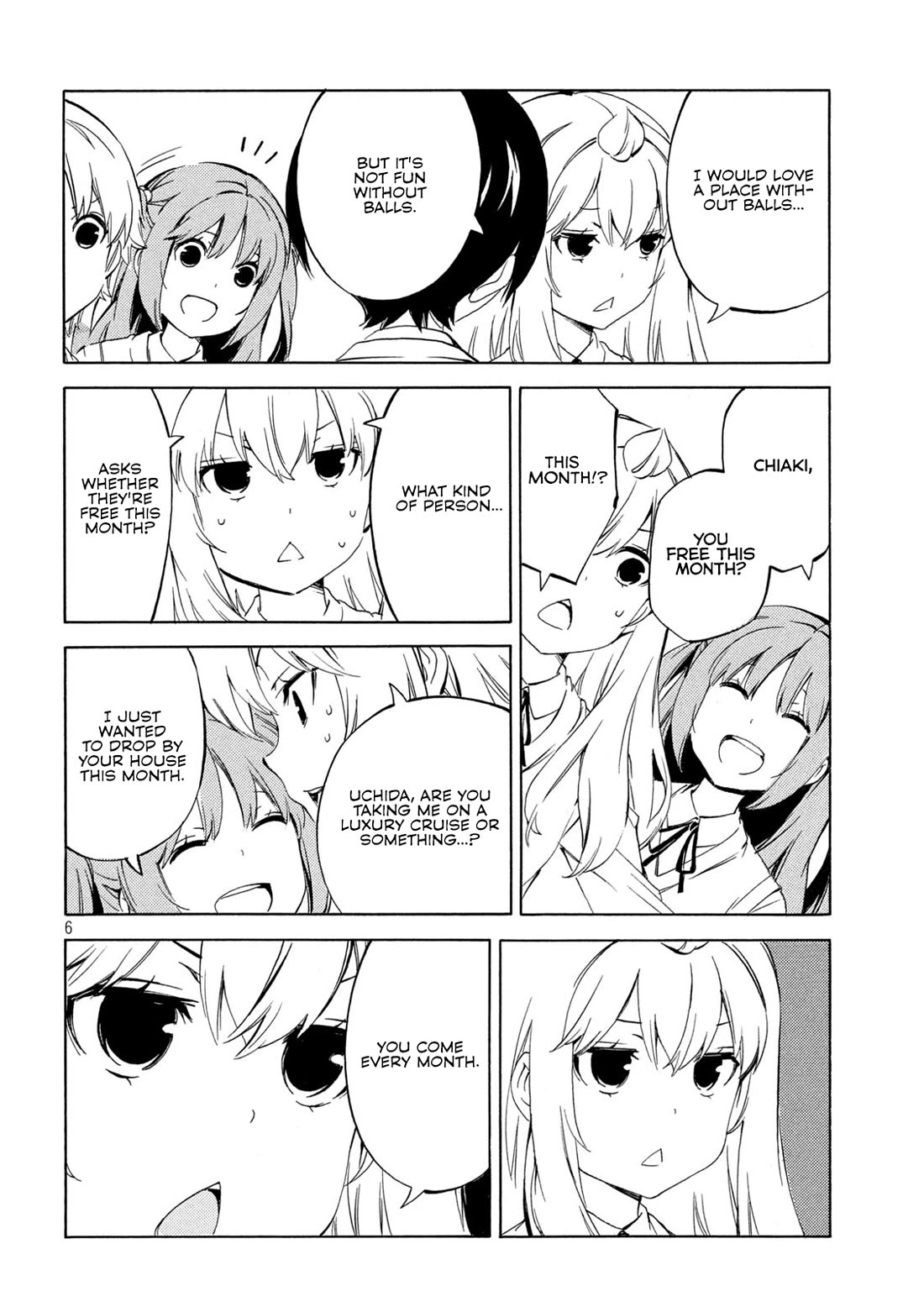 Minami-ke Chapter 492 page 6 - Chapter 492: I'm Free