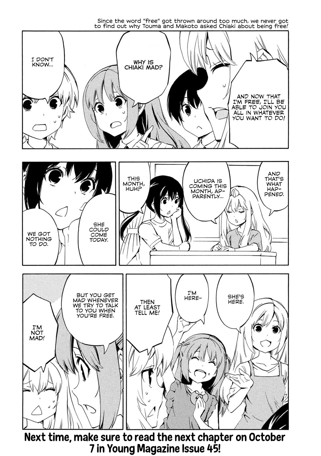 Minami-ke Chapter 492 page 8 - Chapter 492: I'm Free