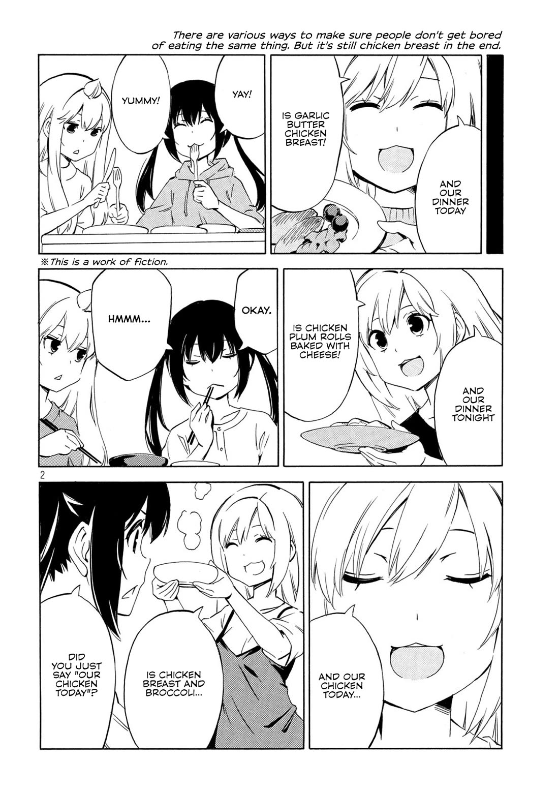 Minami-ke Chapter 493 page 2 - Chapter 493: Chicken Breast