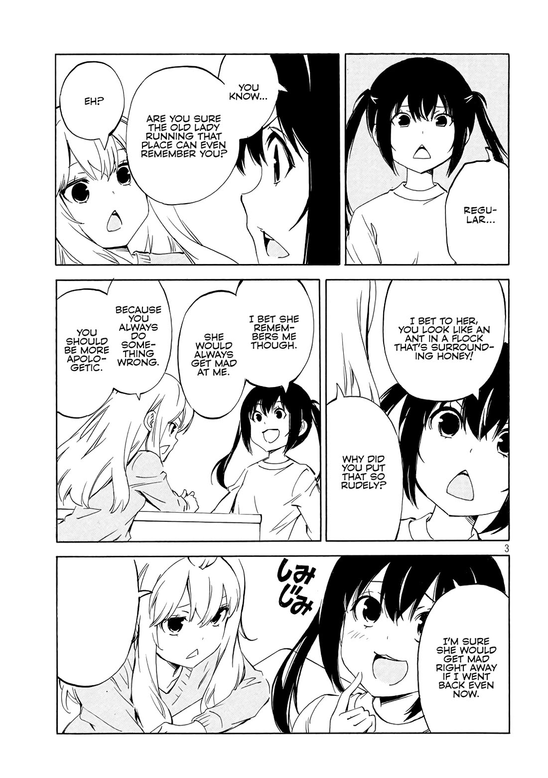 Minami-ke Chapter 494 page 3 - Chapter 494: Pencil Case