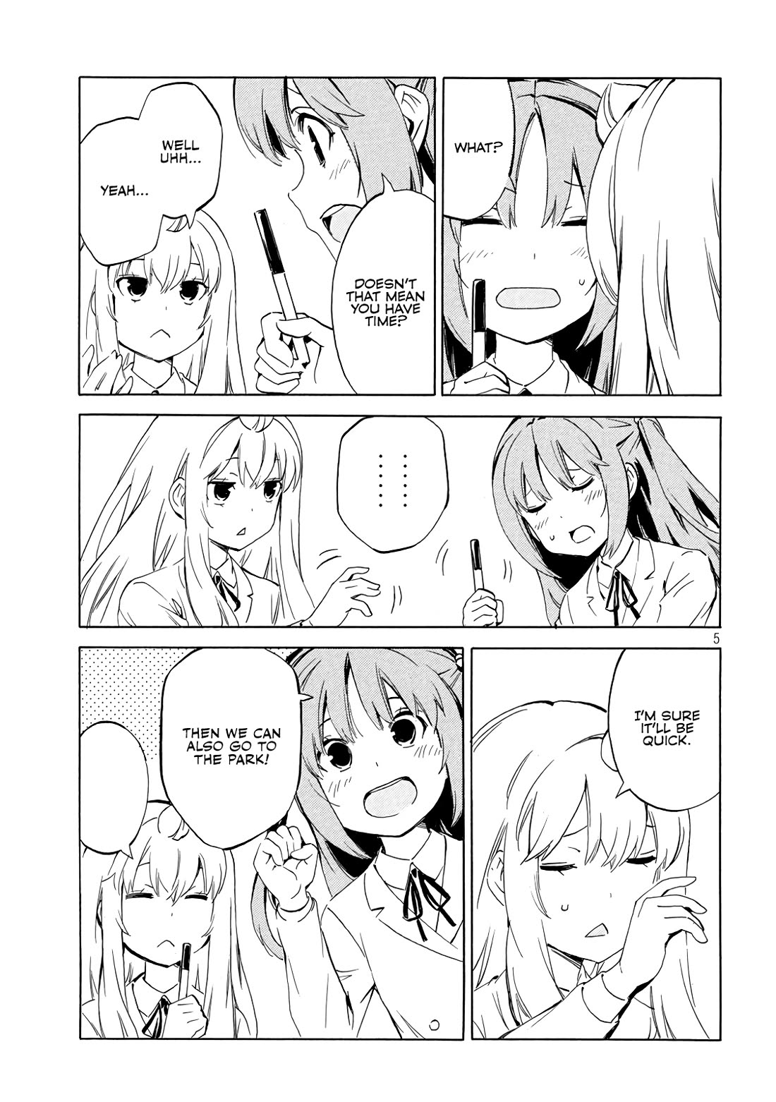 Minami-ke Chapter 494 page 5 - Chapter 494: Pencil Case