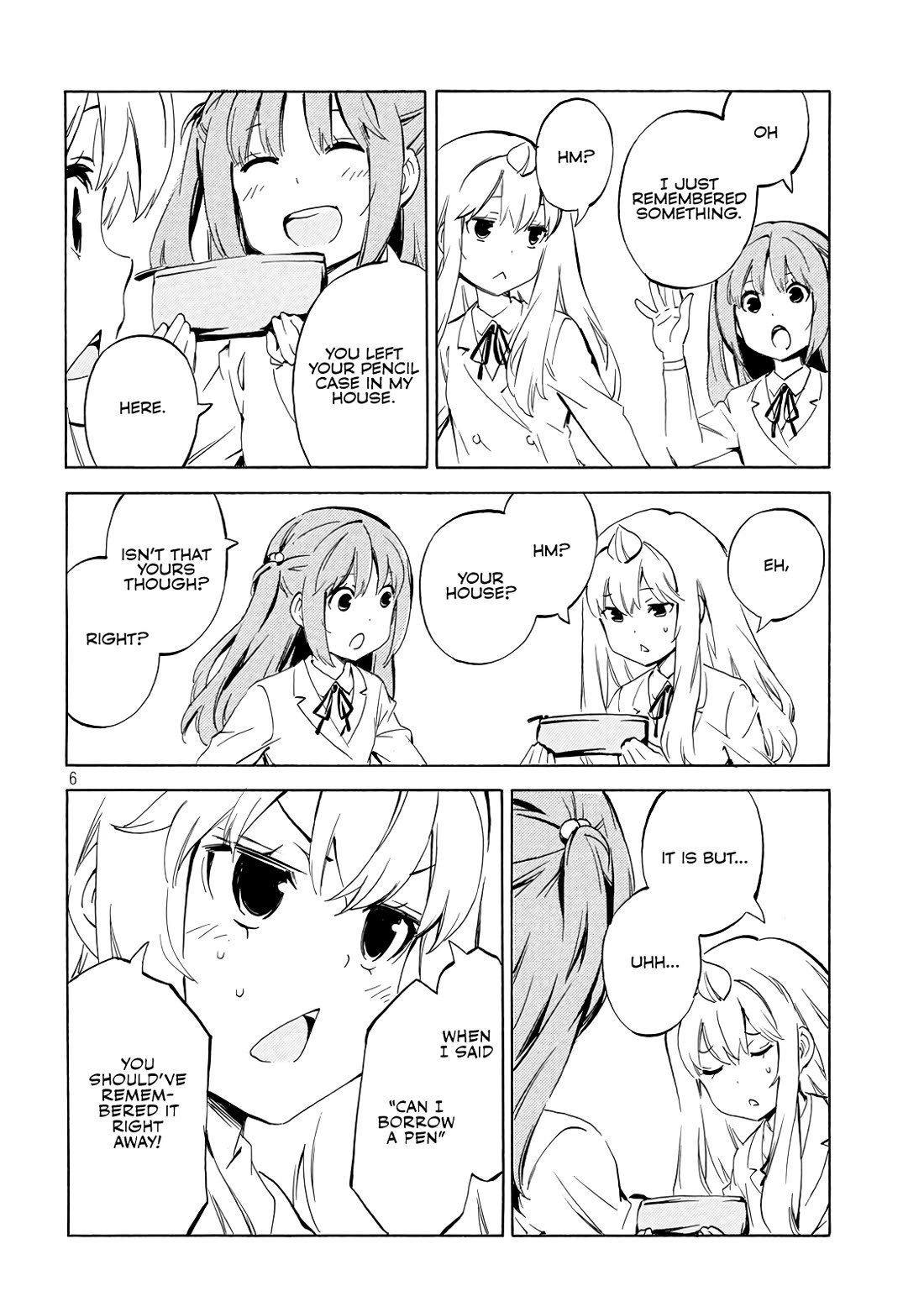 Minami-ke Chapter 494 page 6 - Chapter 494: Pencil Case